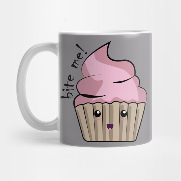 Bite me cupcake by Tutty Smutty Cakes